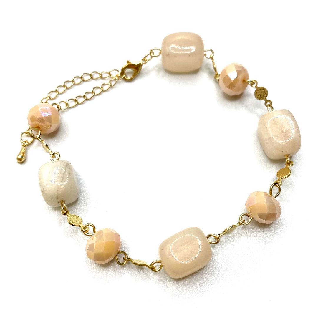 Bracelet Bead Stone Earth Moonstone