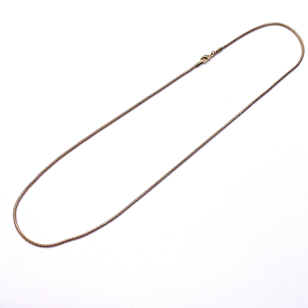 Necklace Chain Gold 20 inch