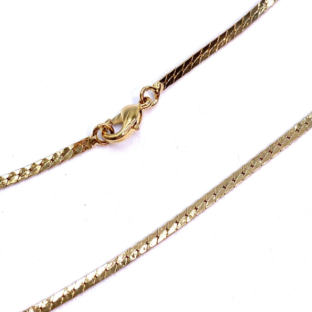 Necklace Chain Gold 17 inch