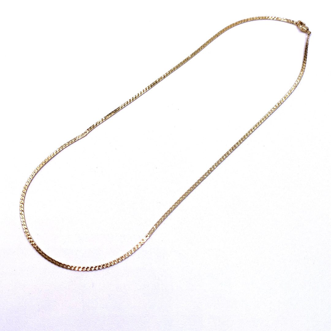 Necklace Chain Gold 17 inch