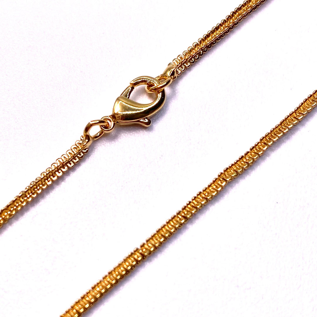 Necklace Chain Gold 18 inch