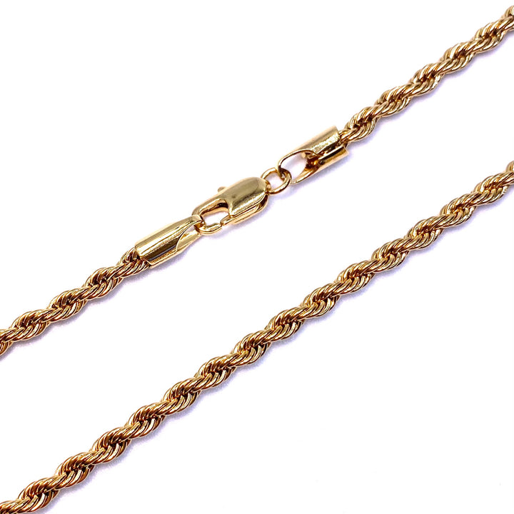 Necklace Chain Gold Rope 20 inch