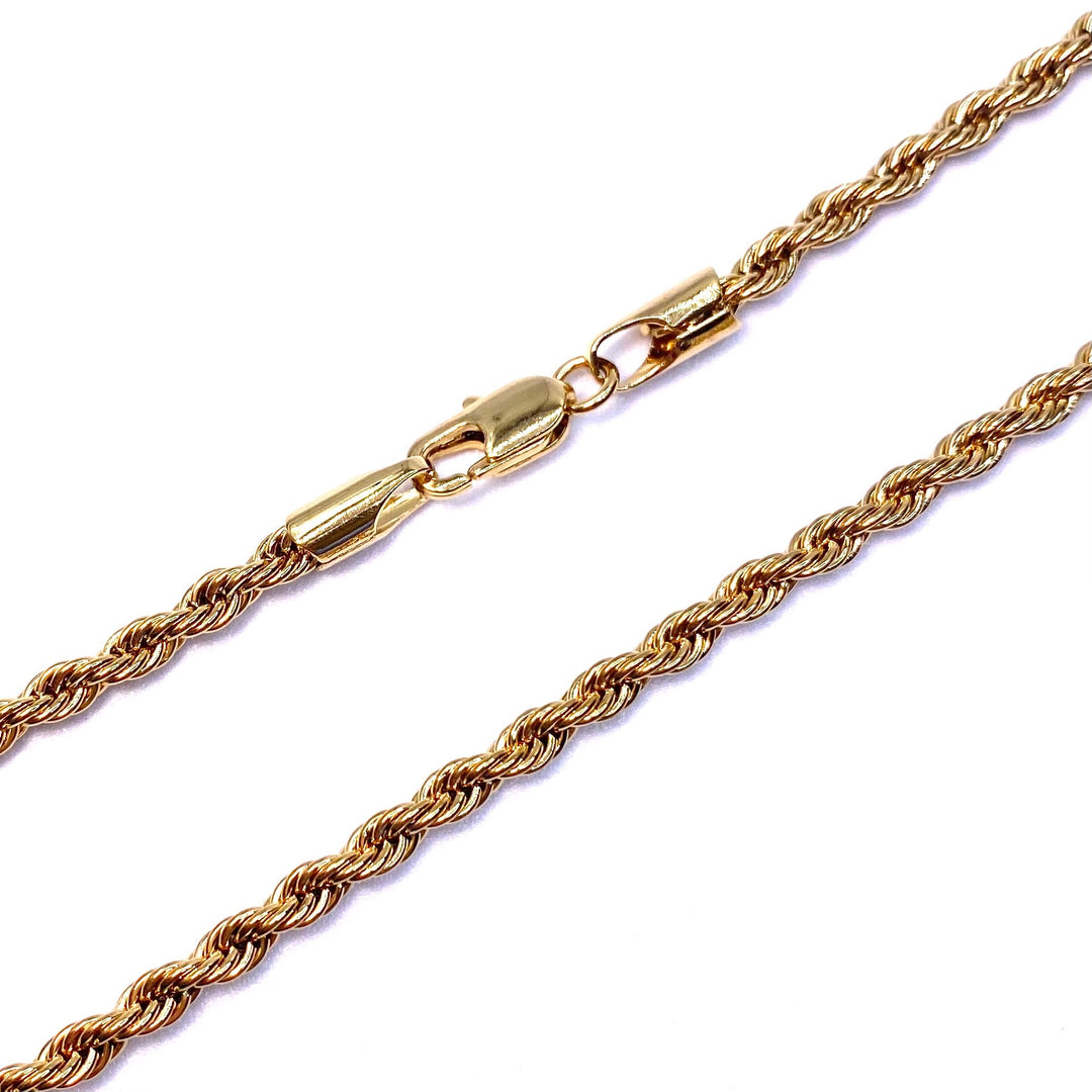 Necklace Chain Gold Rope 24 inch