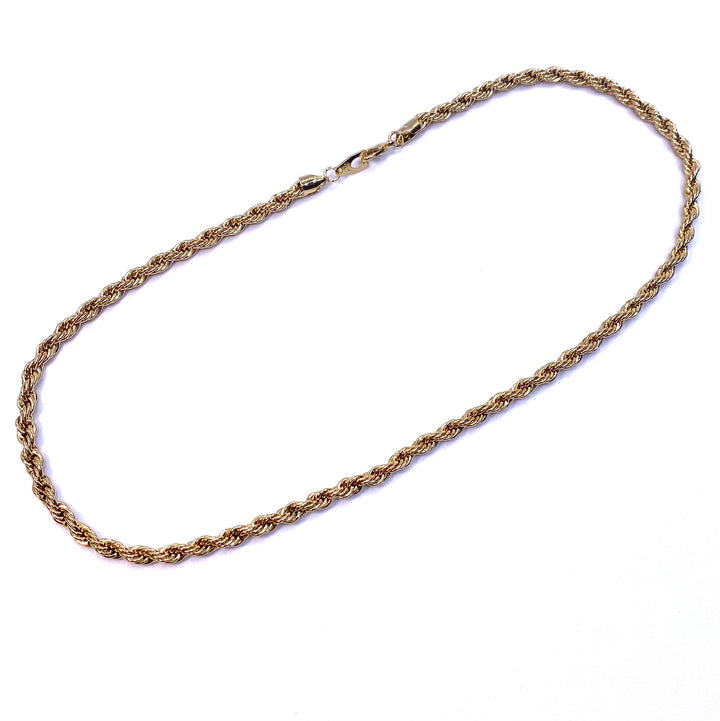 Necklace Chain Gold Rope 20 inch