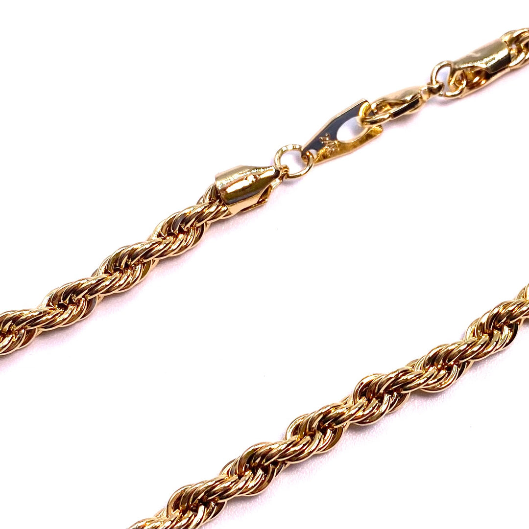 Necklace Chain Gold Rope 20 inch