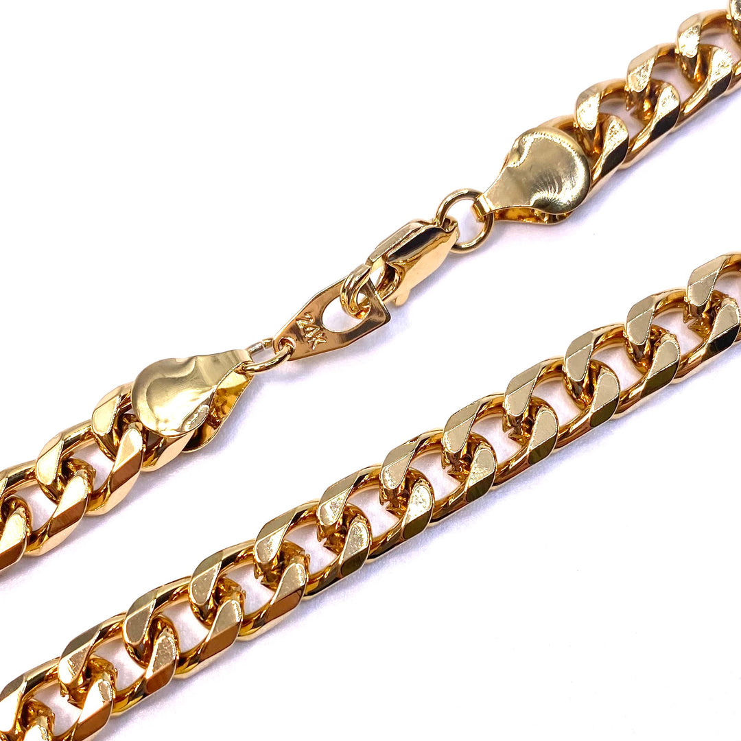 Necklace Chain Gold Cuban 20 inch