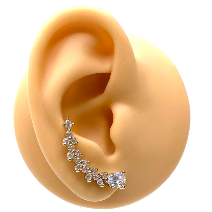 Earring Design Rhinestone