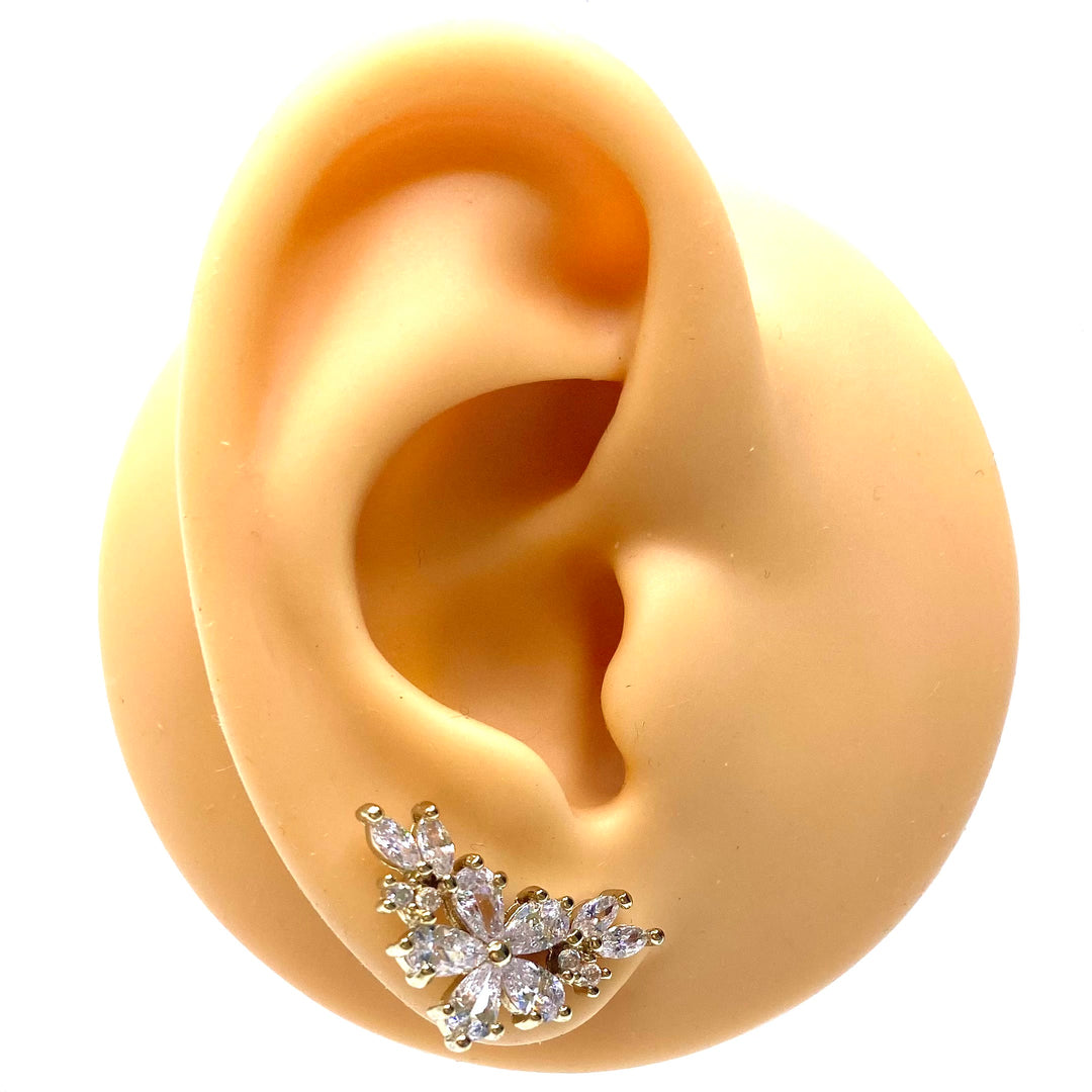 Earring Design Rhinestone