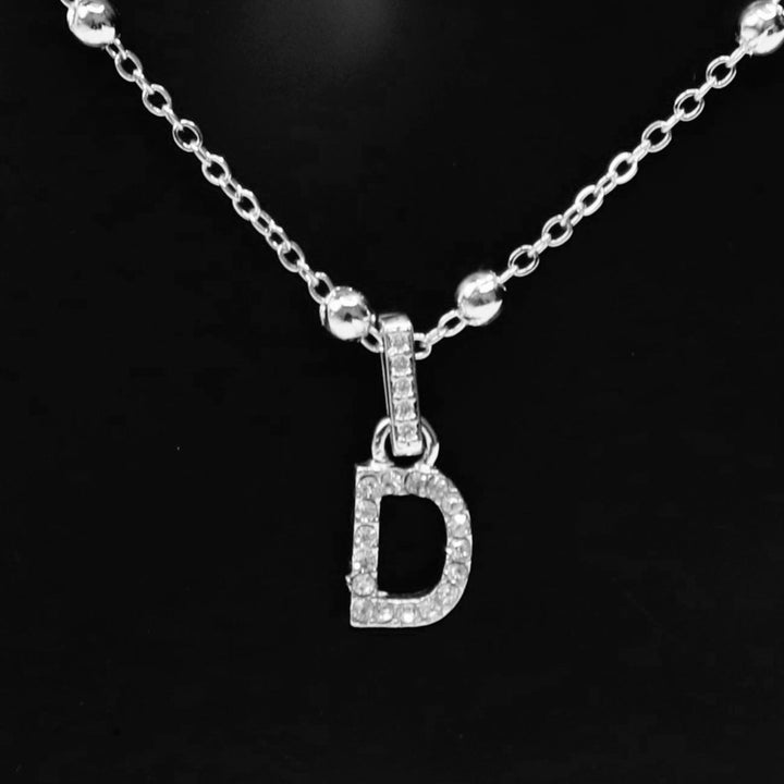 Charm Initial Small Silver