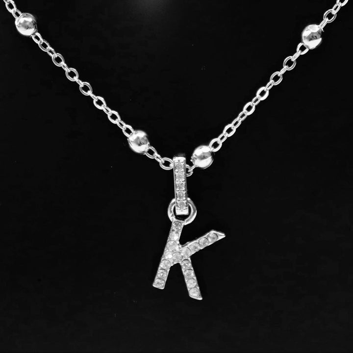 Charm Initial Small Silver