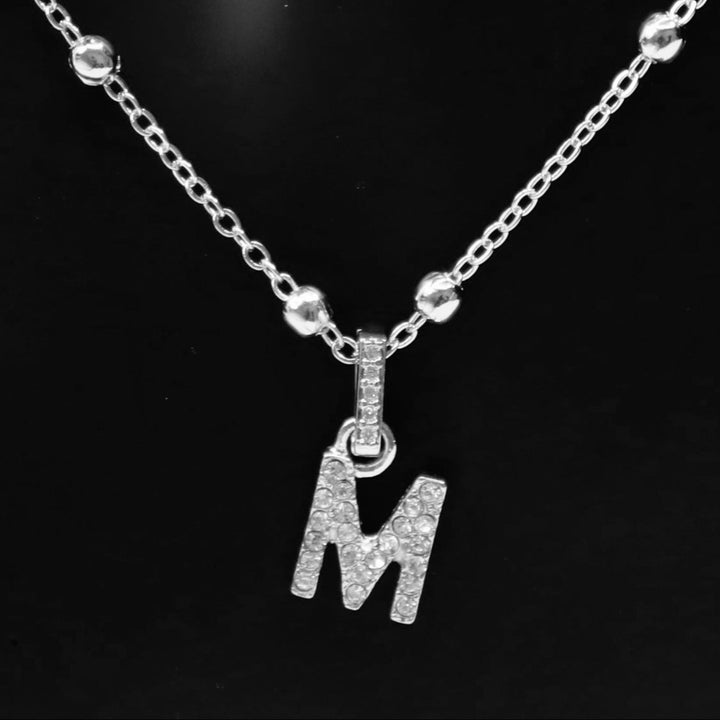 Charm Initial Small Silver