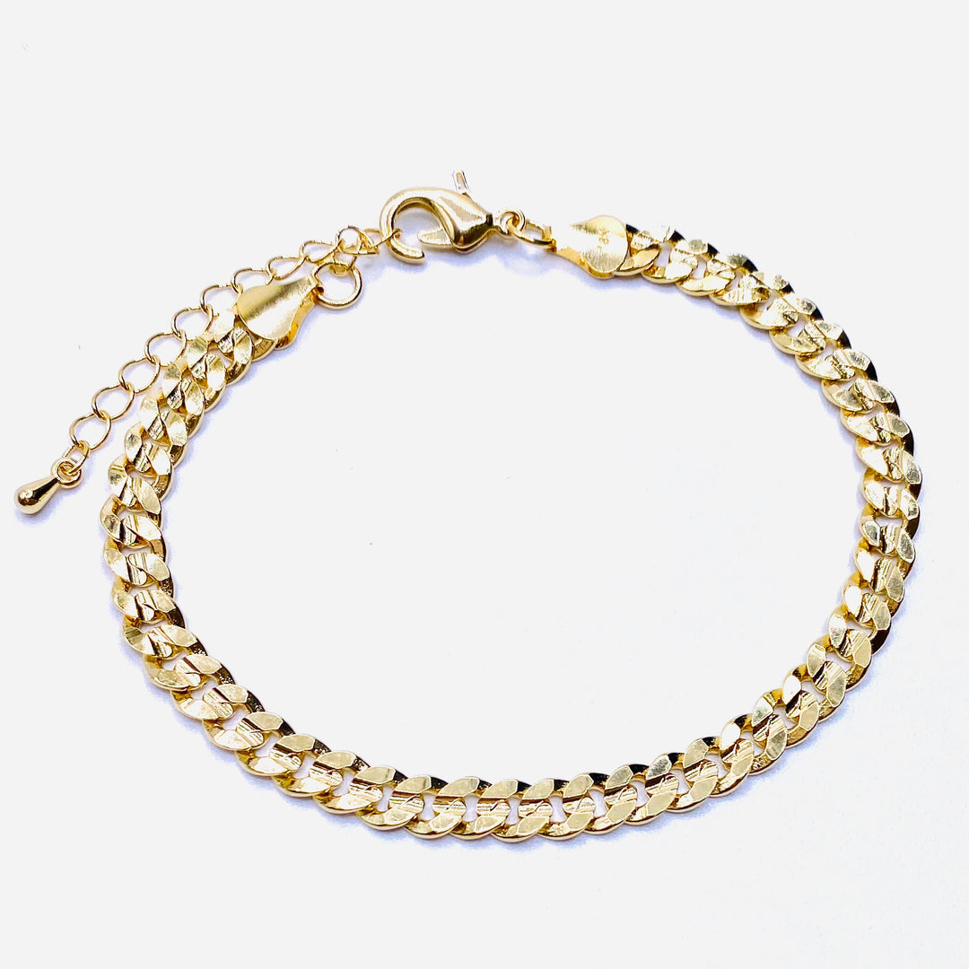 Bracelet Cuban Gold Large