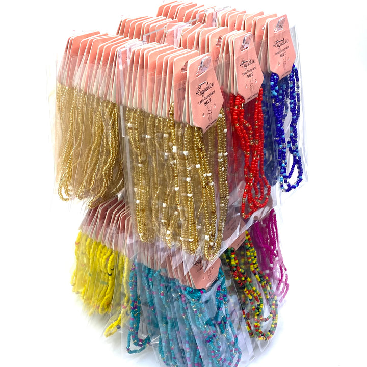 Display Bead Belly Belt Stretch 144 Piece- PICK UP ONLY