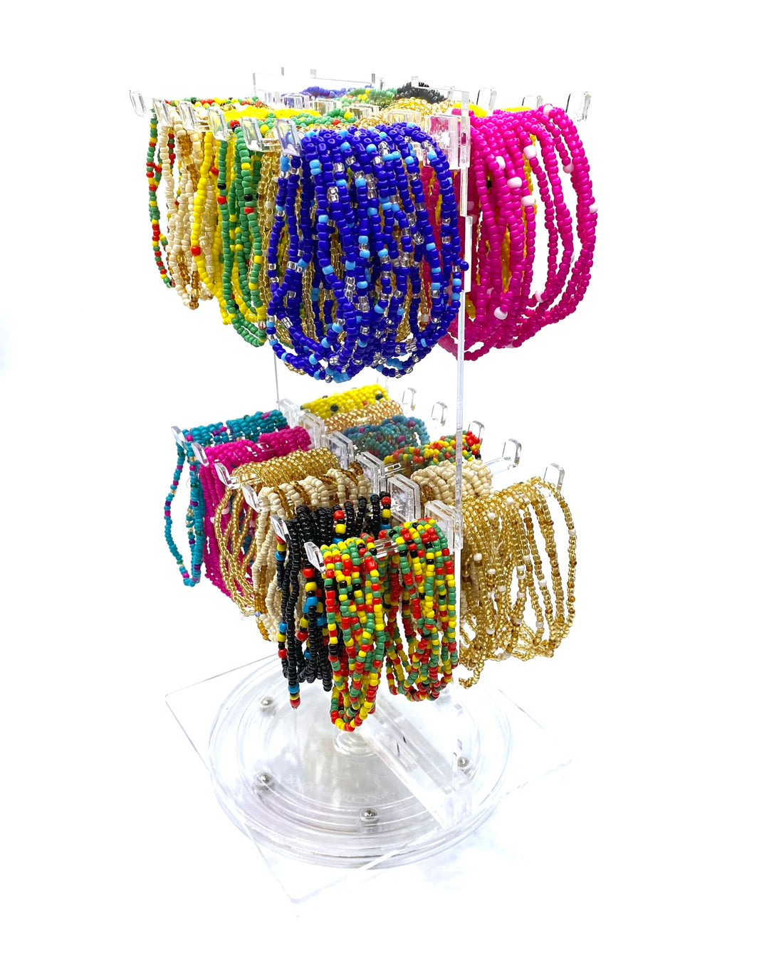 DISPLAY 288 piece Bracelet Bead Charms Colors PICK UP ONLY