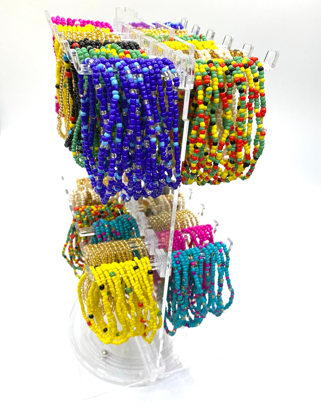 DISPLAY 288 piece Bracelet Bead Charms Colors PICK UP ONLY