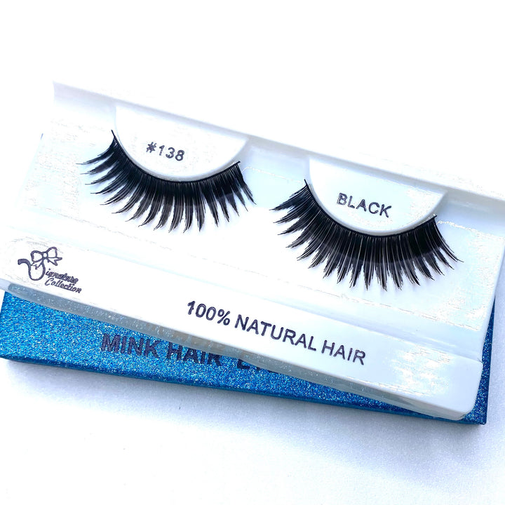 Eyelash Single Pair Black E138