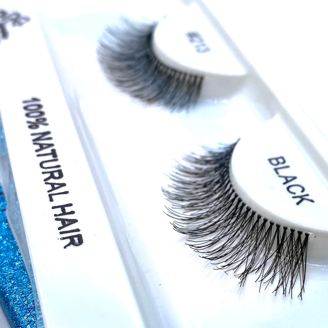 Eyelash Single Pair Black E213