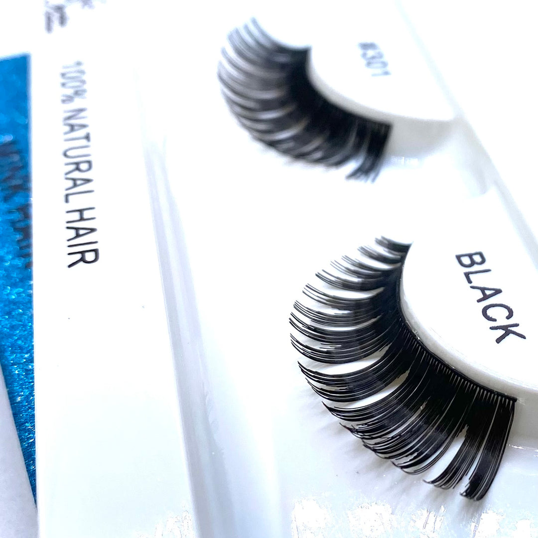 Eyelash Single Pair Black E301