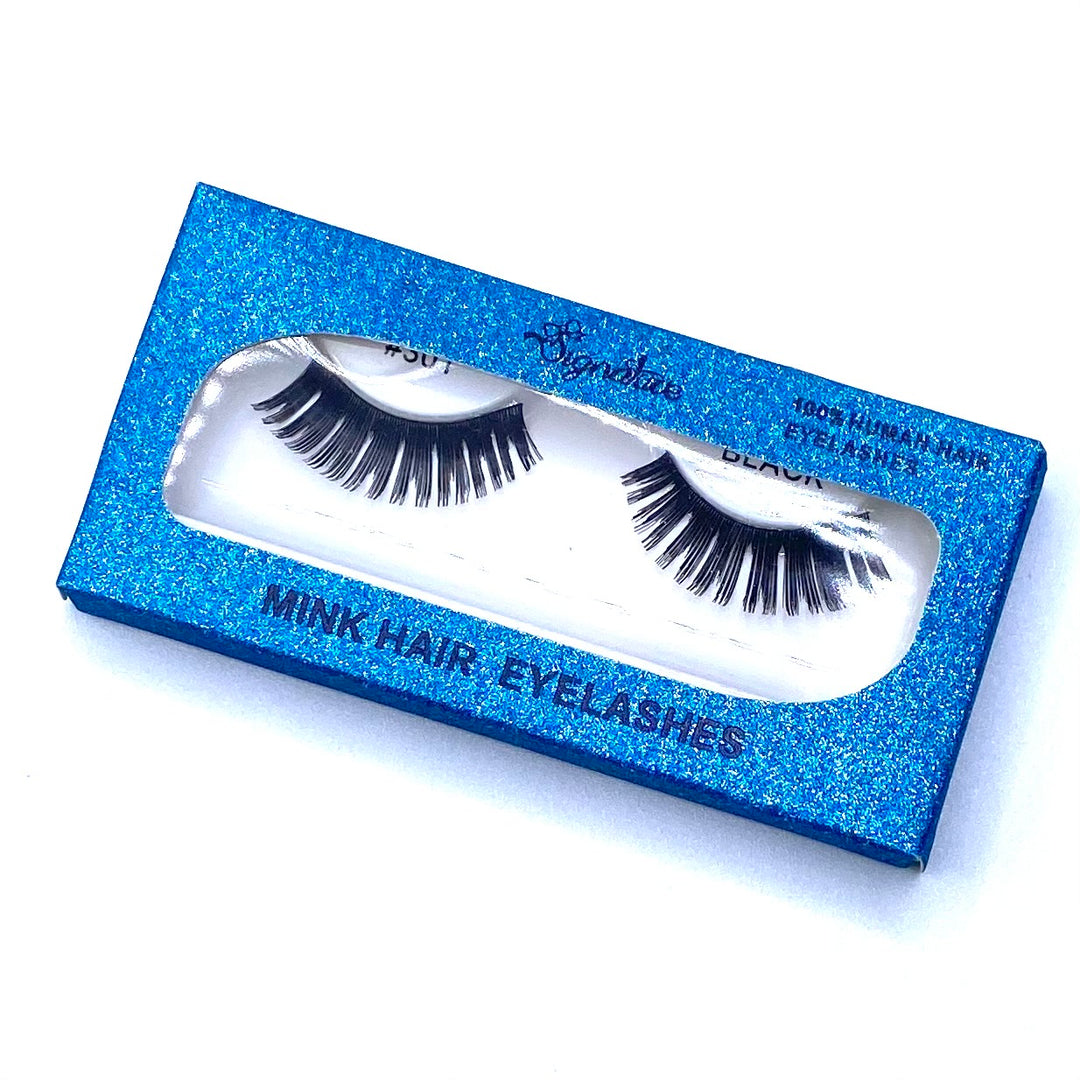 Eyelash Single Pair Black E301