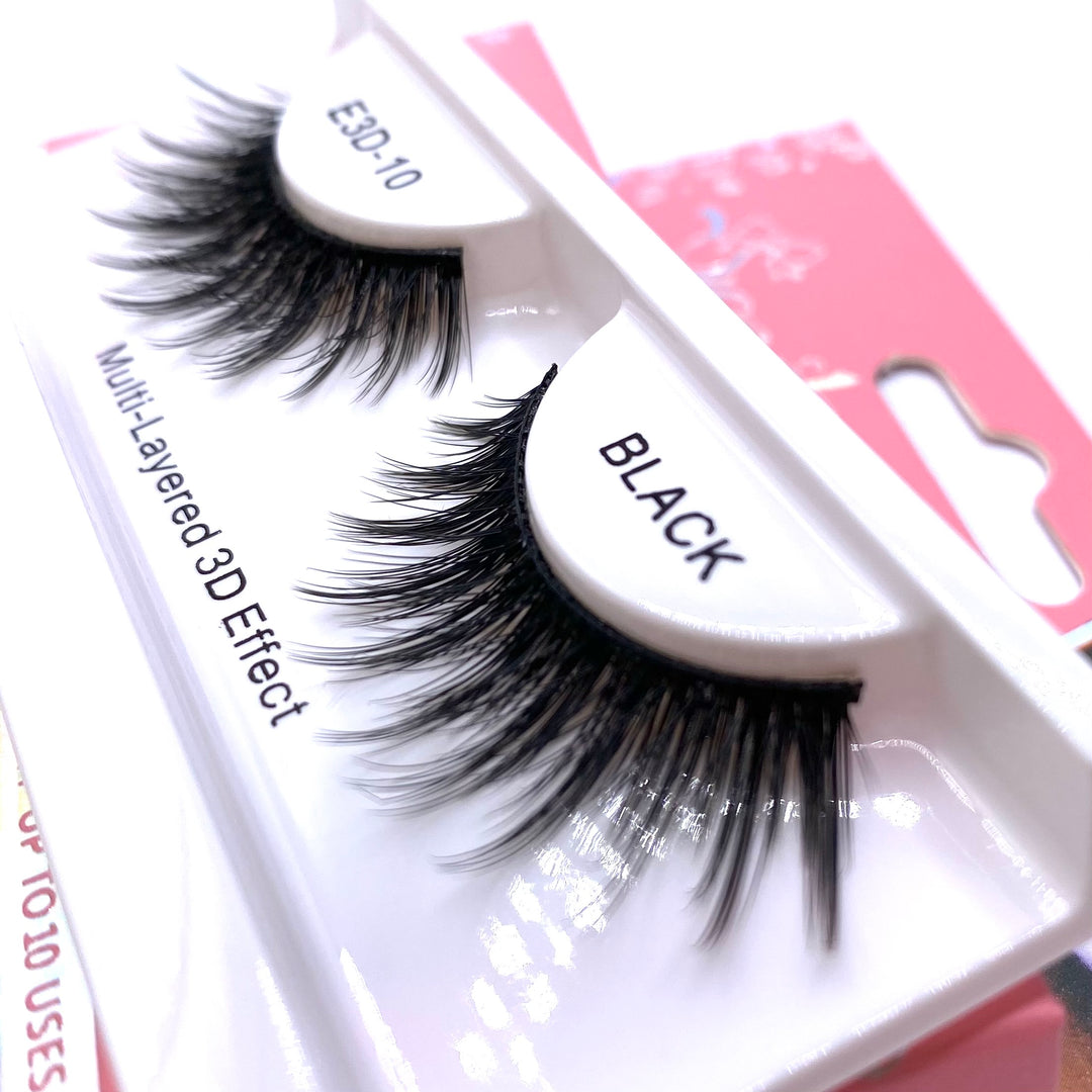 Dozen Eyelash 3D Black