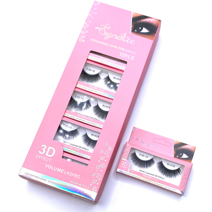 Dozen Eyelash 3D Black