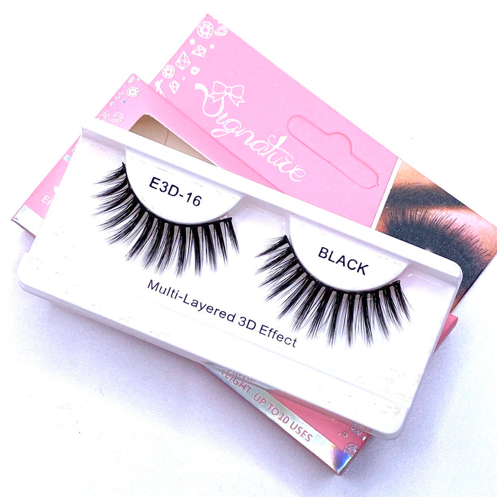 Dozen Eyelash 3D Black