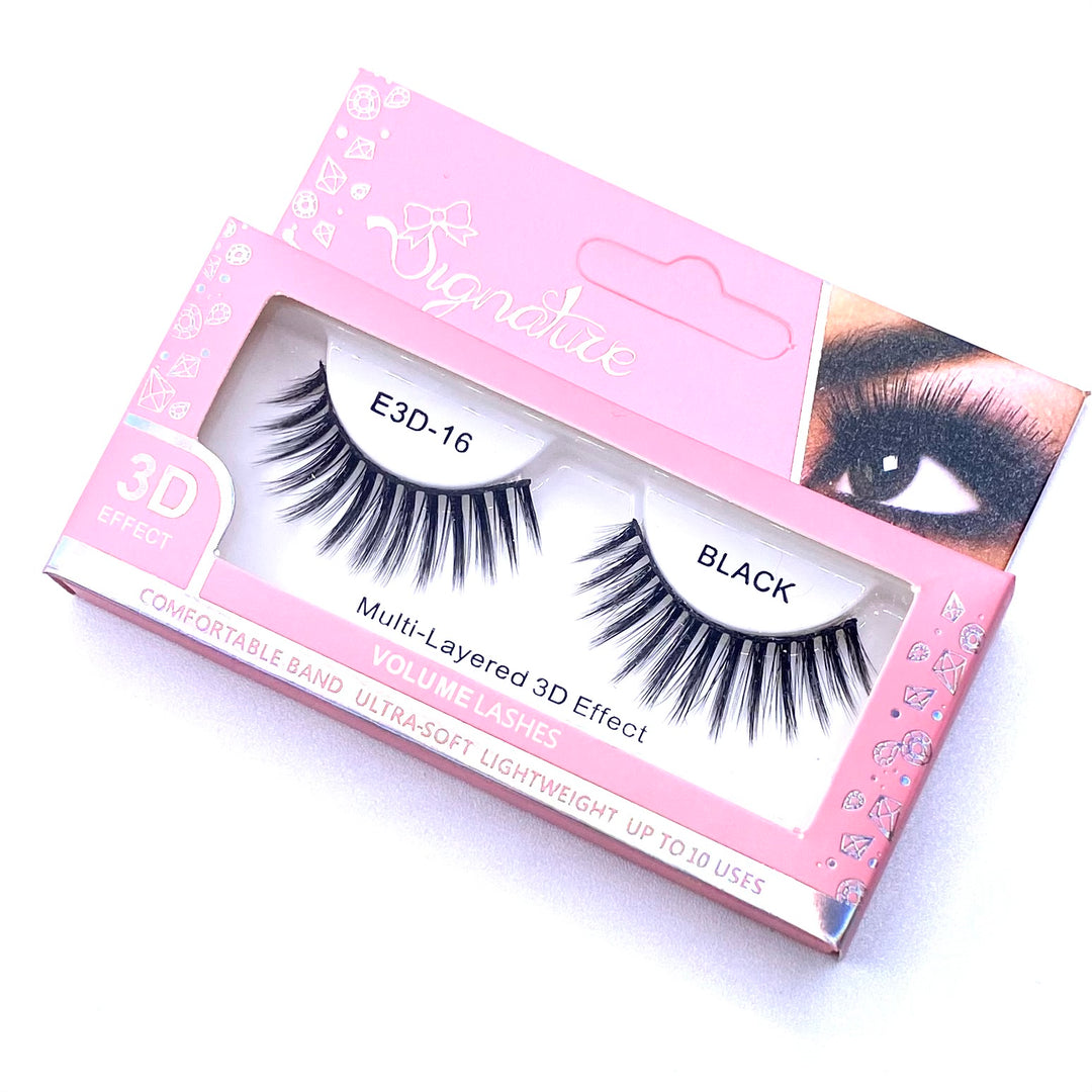 Dozen Eyelash 3D Black