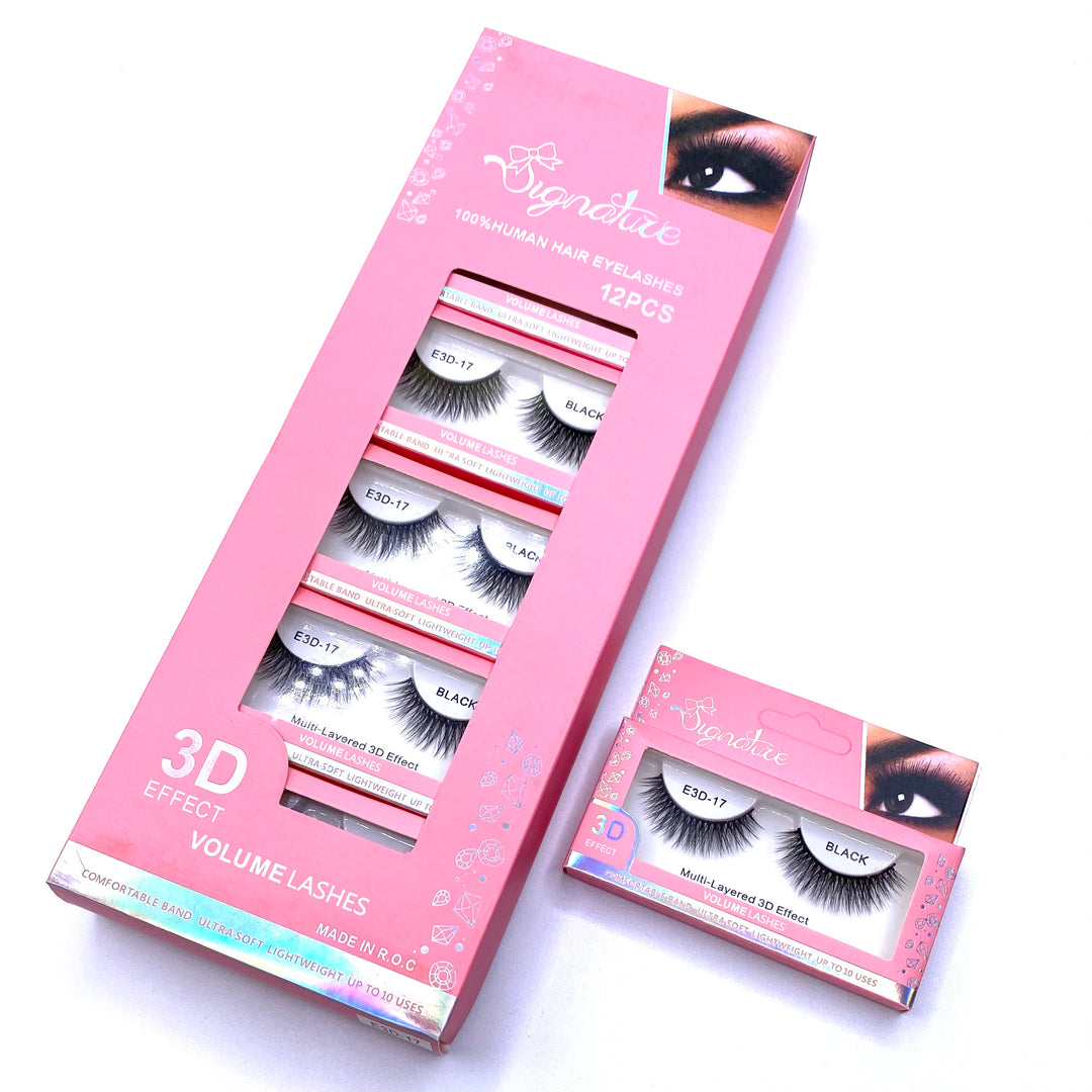 Dozen Eyelash 3D Black