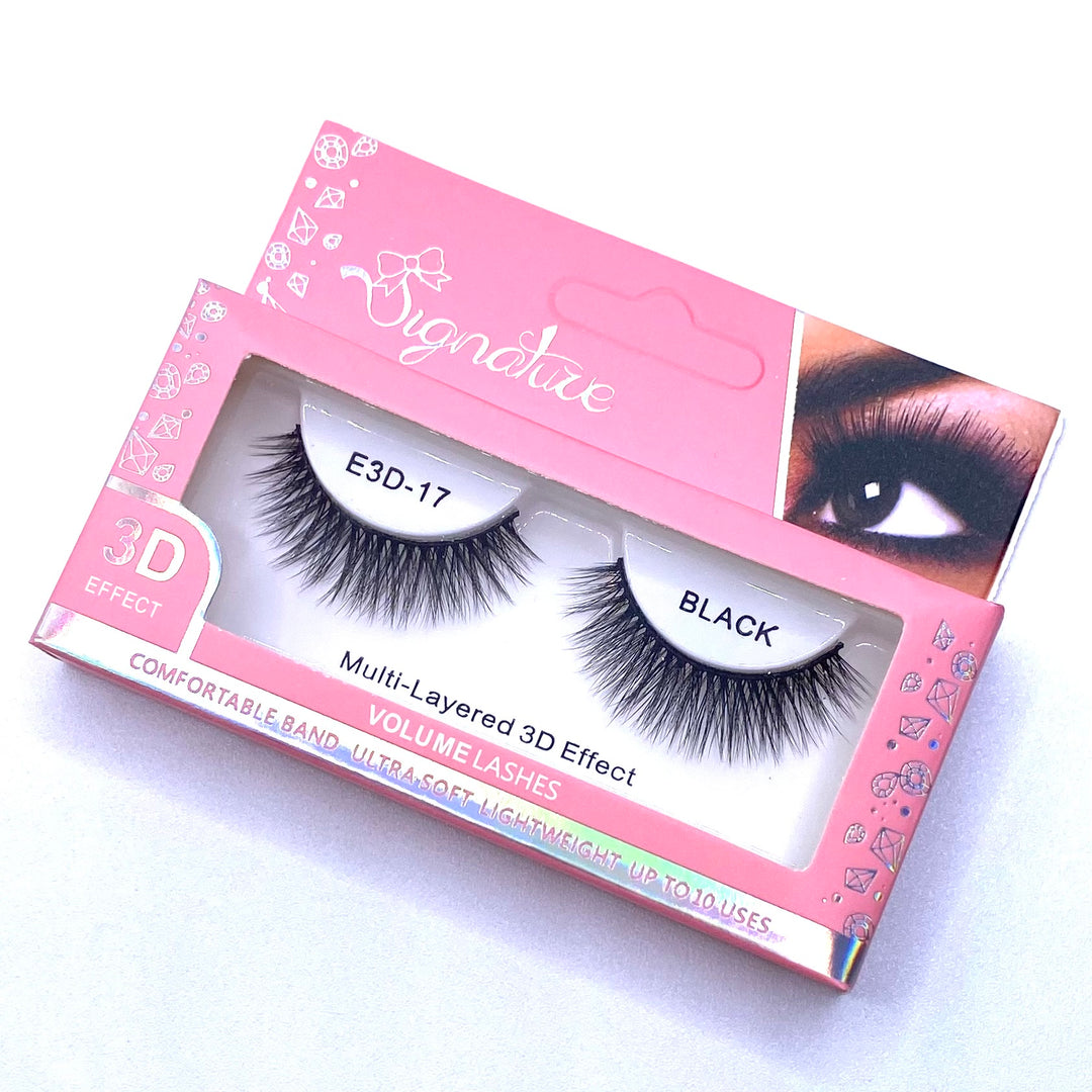 Dozen Eyelash 3D Black