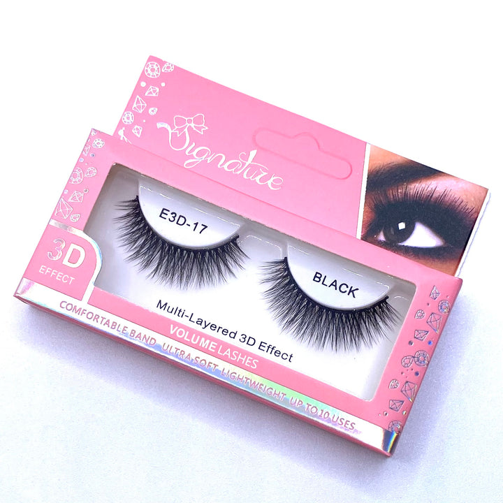 Dozen Eyelash 3D Black