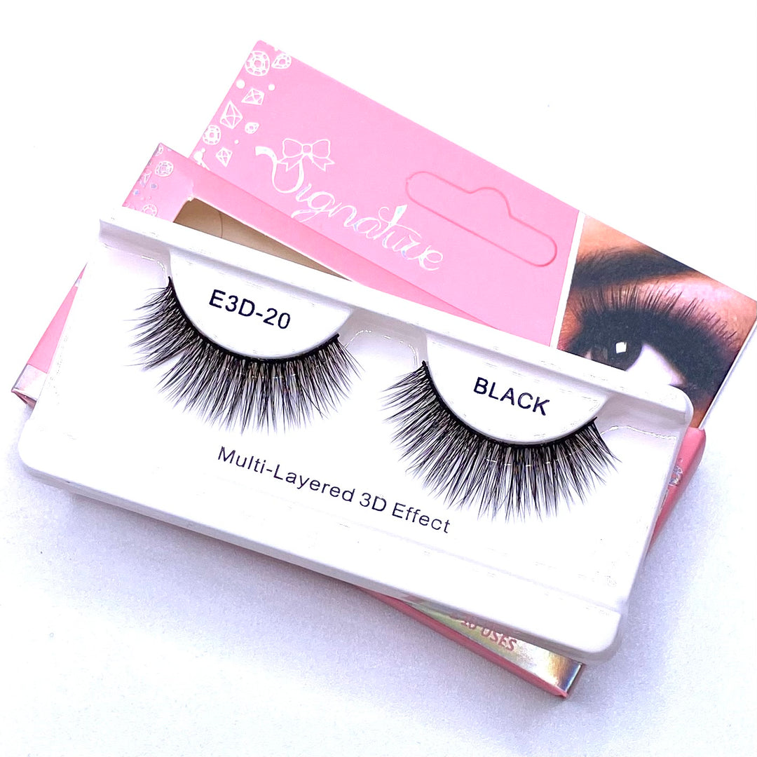 Dozen Eyelash 3D Black