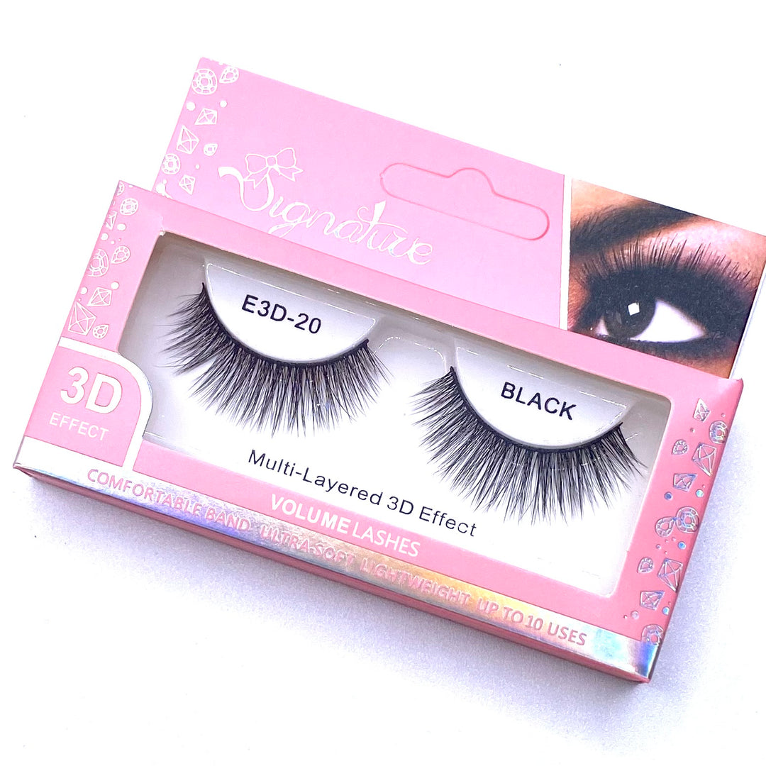 Dozen Eyelash 3D Black