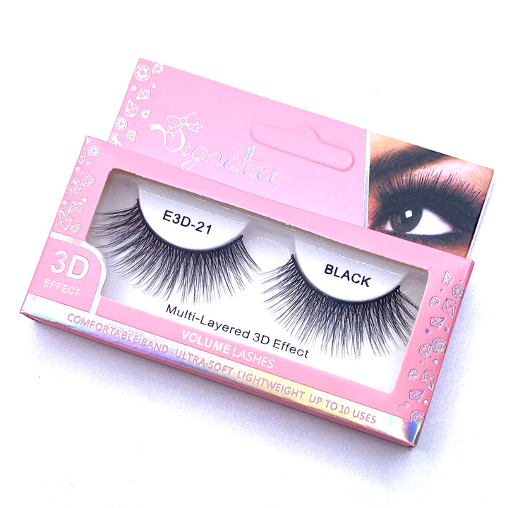 Dozen Eyelash 3D Black