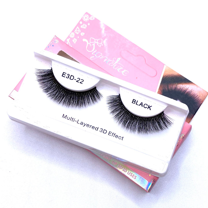 Dozen Eyelash 3D Black