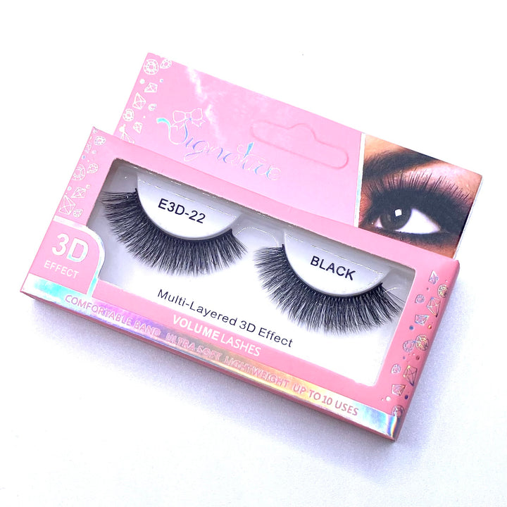 Dozen Eyelash 3D Black