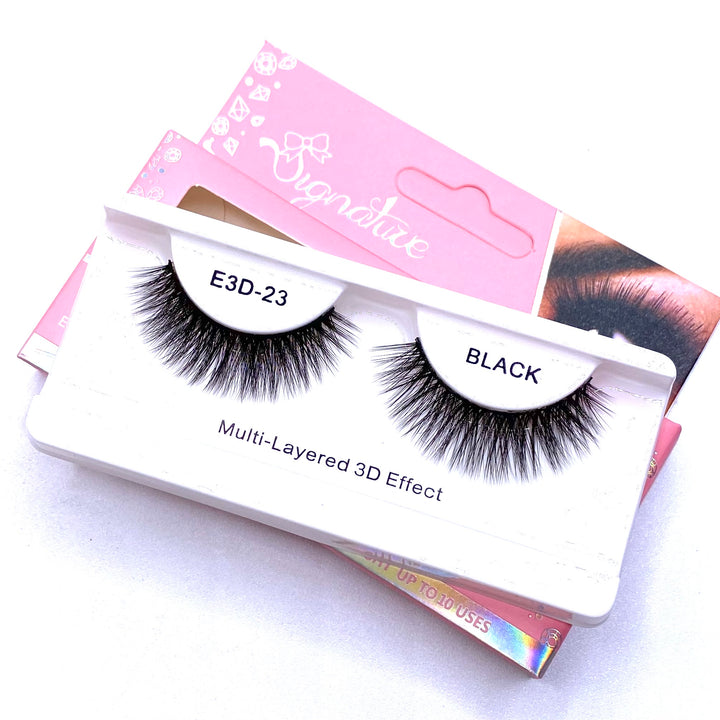 Dozen Eyelash 3D Black