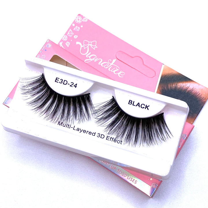 Dozen Eyelash 3D Black