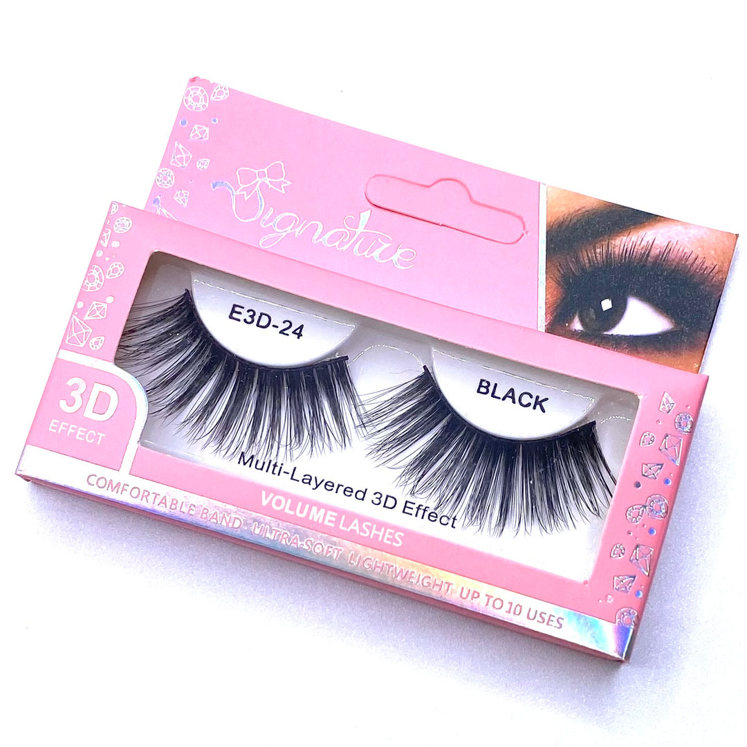 Dozen Eyelash 3D Black