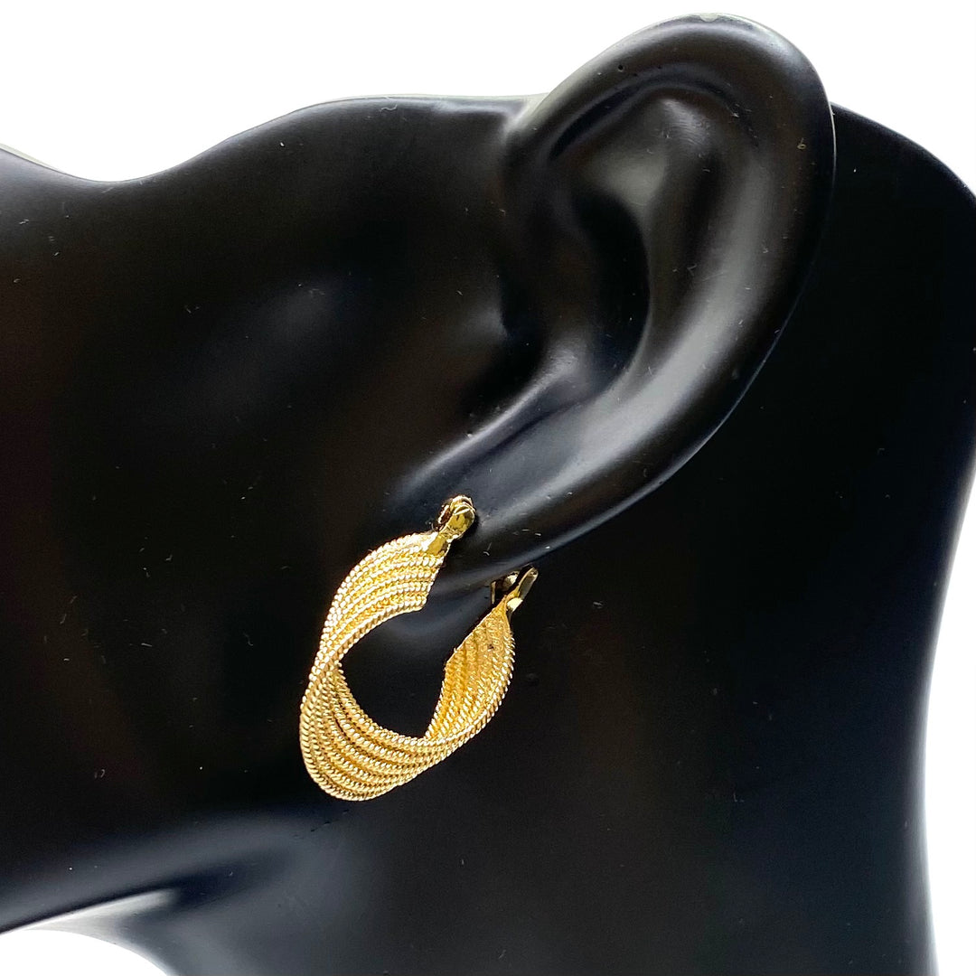 Earring Metal Hoop Metal Cord Loop Circle