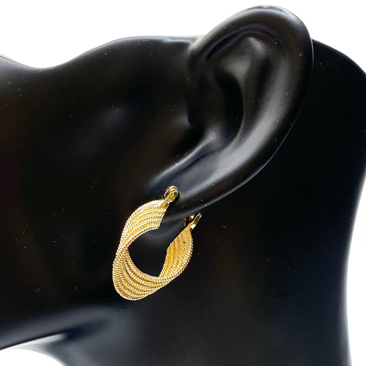 Earring Metal Hoop Metal Cord Loop Circle