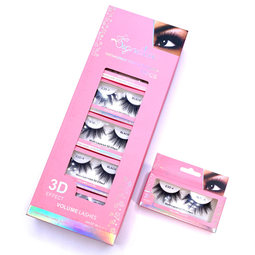 Dozen Eyelash 3D Black