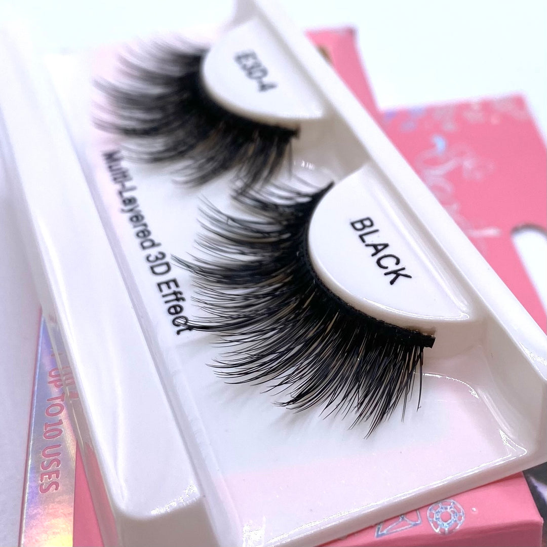 Dozen Eyelash 3D Black