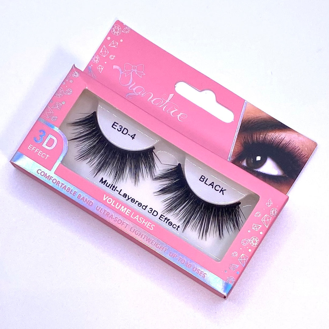 Dozen Eyelash 3D Black