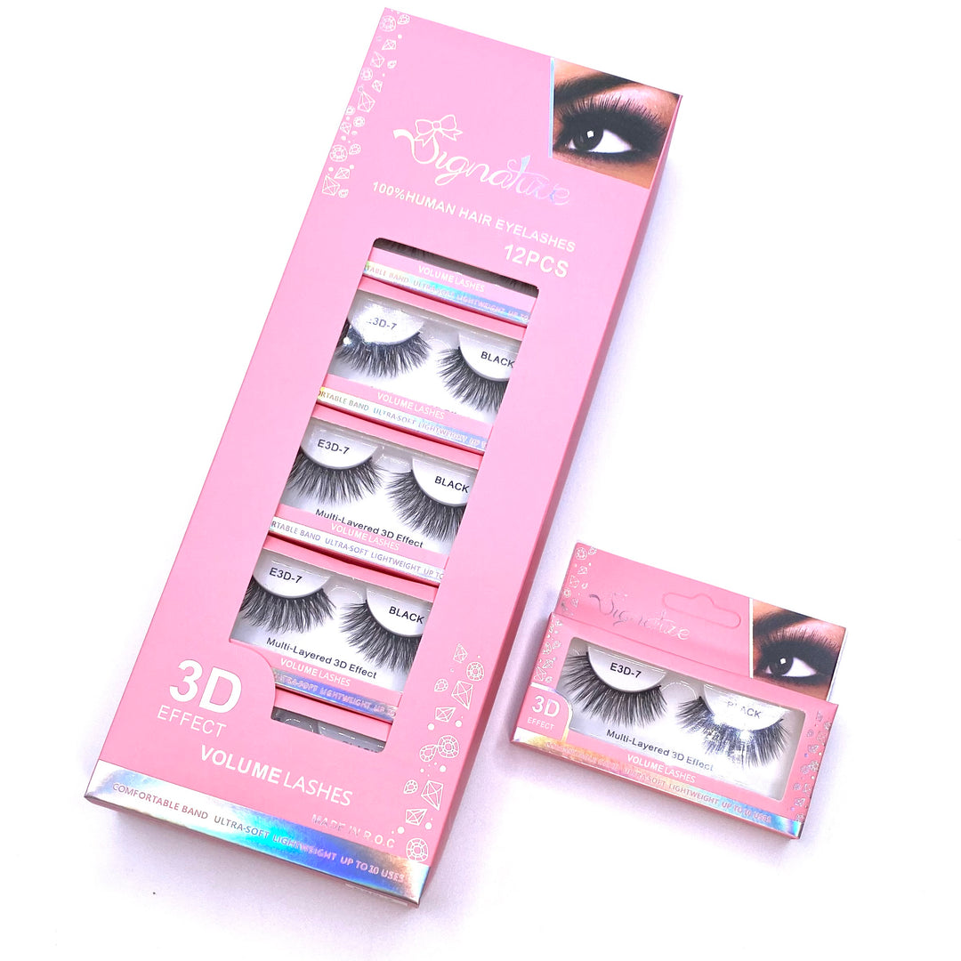 Dozen Eyelash 3D Black