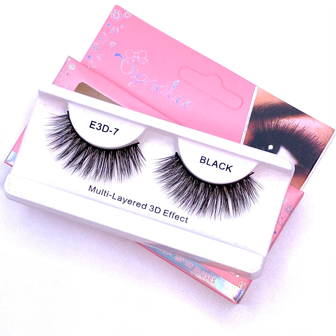 Dozen Eyelash 3D Black