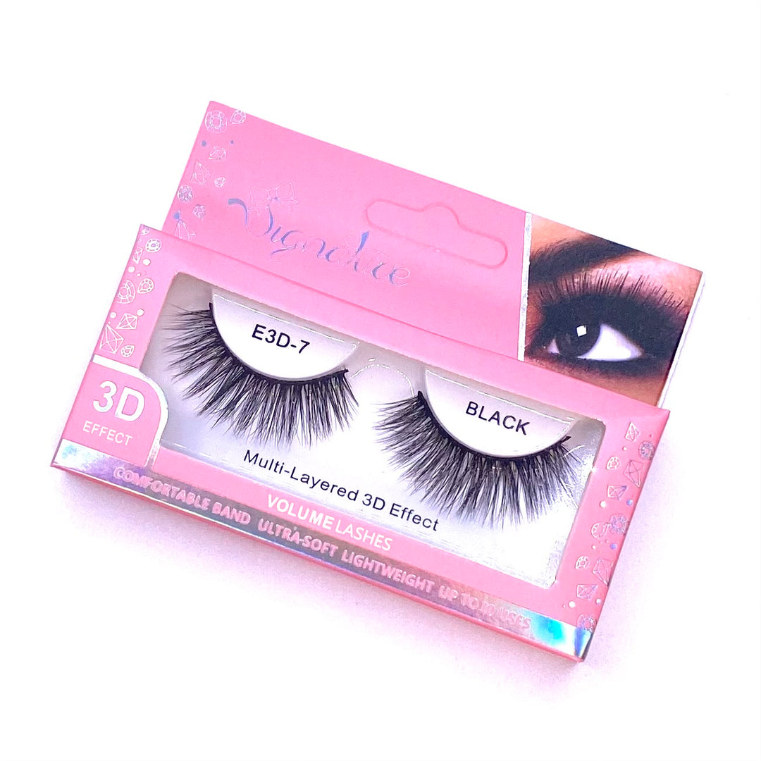 Dozen Eyelash 3D Black