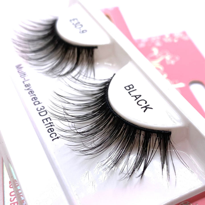 Dozen Eyelash 3D Black