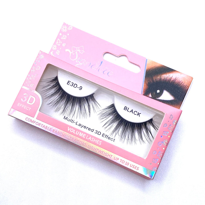 Dozen Eyelash 3D Black