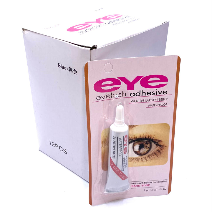 Dozen Eyelash Adhesive Glue Black