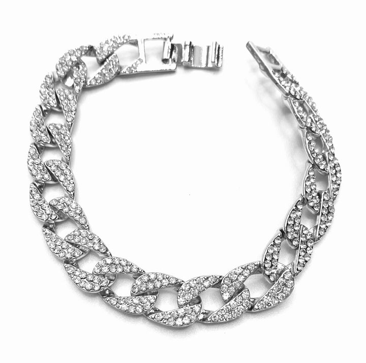 Bracelet Rhinestone Link Small-Large